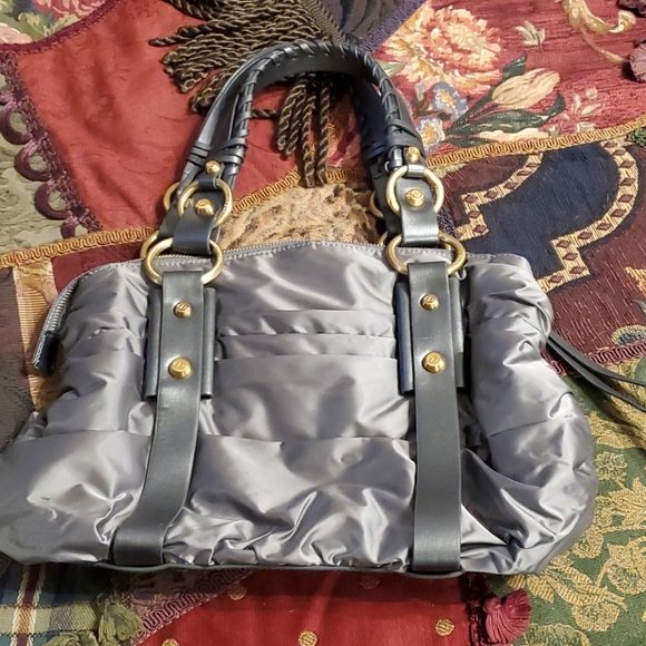 Francesco Biasia Silver and Gold Handbag - Picture 2 of 7